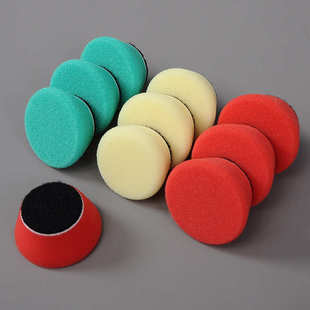 打蜡修复海绵汽车细节抛光面积汽车粘盘自式 划痕42小件套套装