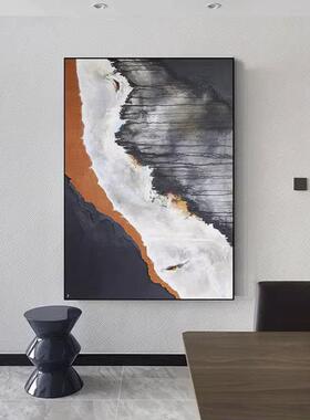 网红客约厅饰画现入户玄关画代简挂轻奢走廊餐厅大堂背景墙装抽象