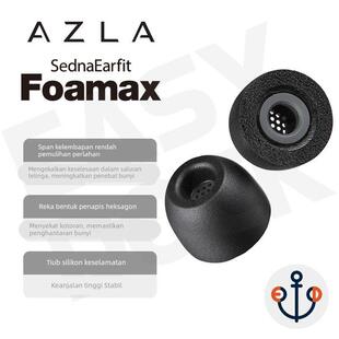 Foamax记忆海绵耳塞套XM5滤网pi8隔音IE600低频替代C套 AZLA