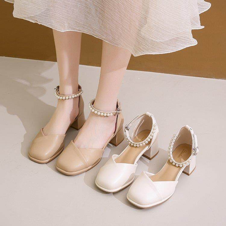 包头凉鞋女春夏2026年新款名媛气质配裙子粗跟玛丽珍单鞋0126w,女鞋,浅口单鞋,淘宝优惠券,粉丝福利购,淘宝优惠卷