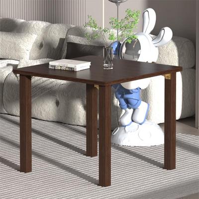 W6小桌子楠竹可折叠餐桌四方桌小户型吃饭桌实木客厅茶几桌家用牌