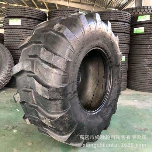 应两工124头忙轮1胎21L-24程机械轮胎供9.5L-24