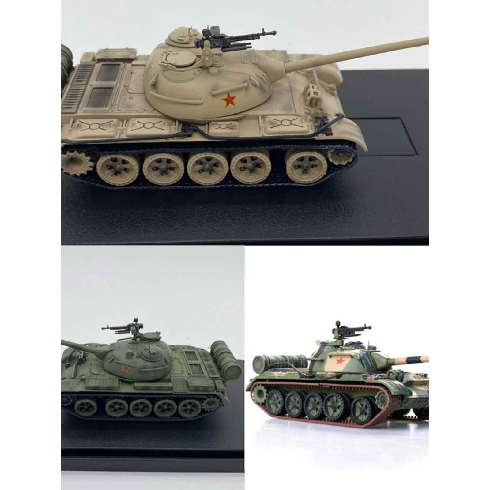 1/72中国陆军ZTZ-59式主战坦克世界WZ120成品模型战车摆件3款