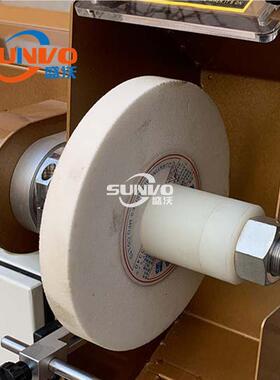 厂皮革双轮磨家边机 高速双磨头边机 磨SV-007E抛光机 立式打抛光