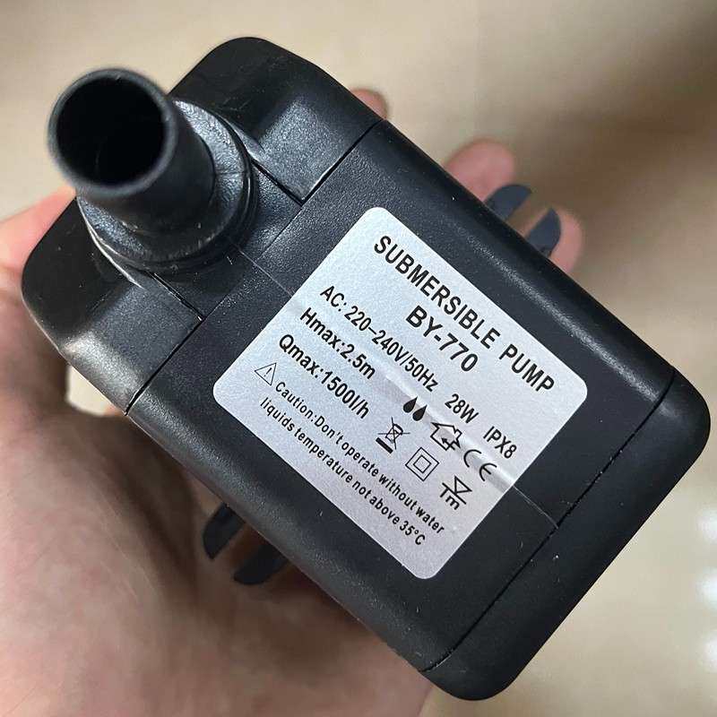 冷风机水泵BY-770环保空调专用水泵工业移动蒸发式冷风扇循环水泵