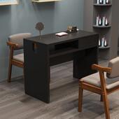 覆古美甲桌单双人特价 经济型美甲台美甲店专用桌简约