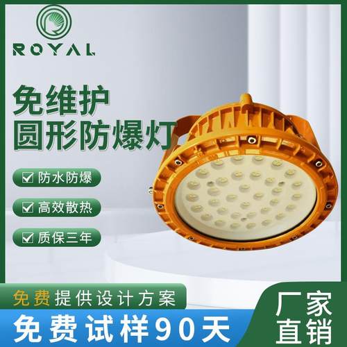 防爆天棚高棚吊装LED车间厂房工矿酒厂油库照明灯具泛光