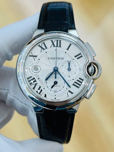 [9.8新]卡地亚蓝气球系列W6920078自动机械44mm男士手表