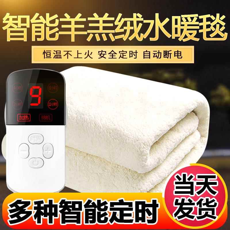 智能水暖电热毯双人双切辐射无单人学生宿舍家用水循环恒温电热毯