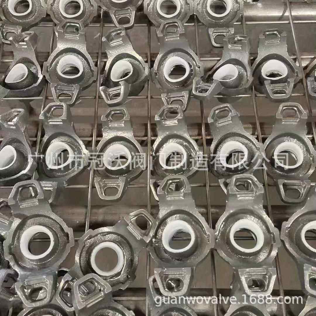 机械三通 沟槽丝接机械三通 球墨铸铁衬塑氟沟槽卡箍螺纹机械三通