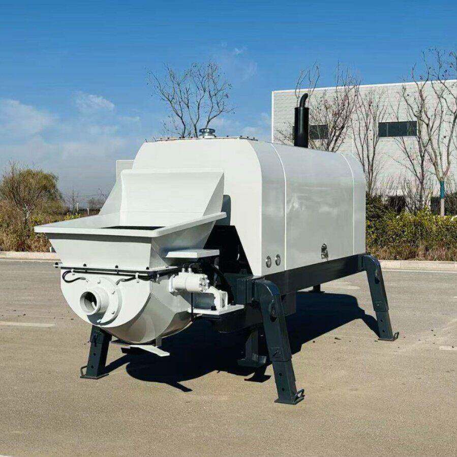 厂家小型混凝土输送泵20/30型混泥土拖车泵