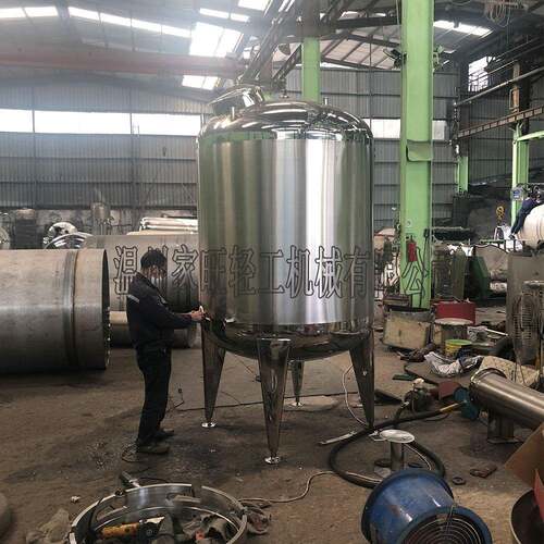 不锈钢304储罐500L纯水储罐立式单层罐卫生级不锈钢纯化水储罐