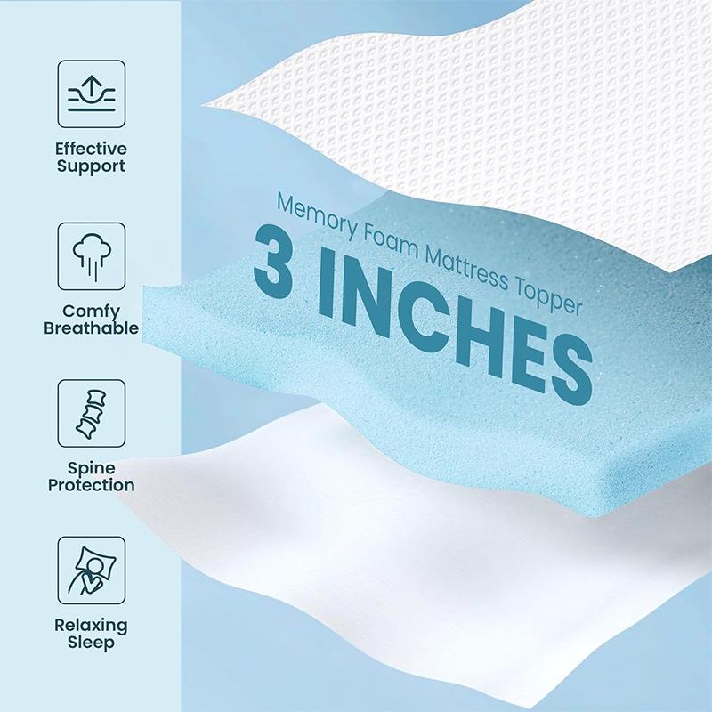 凝胶记忆棉床垫夏季专用软垫子 Cool gel memory cotton mattress