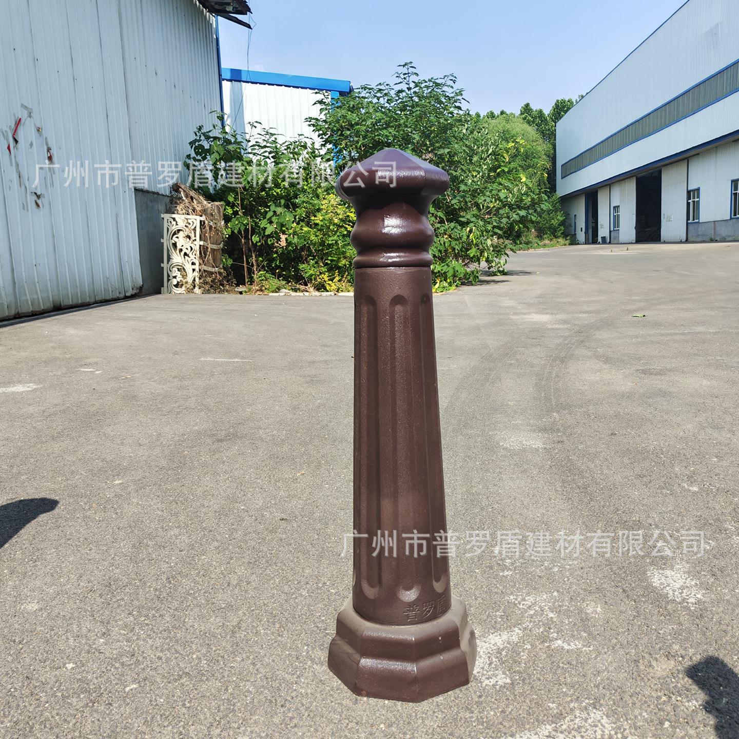 广场防撞柱市政道路止车柱桥梁防撞柱交通警示柱户外铸铁立柱