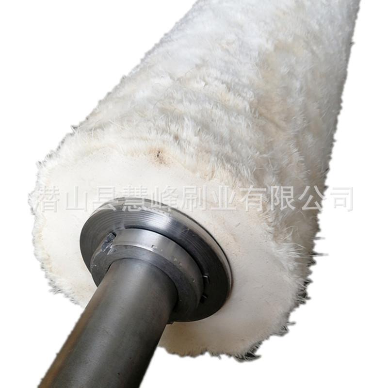 纺织皮革钢琴架子抛光抛光棉布布轮 防羽府绸布抛光毛刷辊