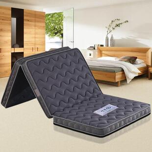 护脊三折折叠床垫棕垫硬床褥学生宿舍家用天然椰棕地铺睡垫定做