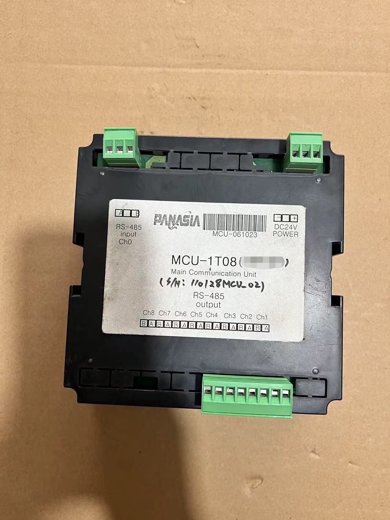 PANASIA泛亚液位遥测控制板MCU2-1T08现货