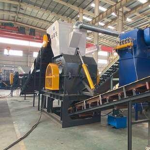 厂家现货钢铁结构件破碎机废旧金属框架粉碎机建筑切边料粉碎机