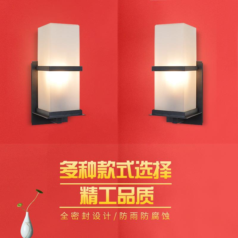 创意家居灯饰欧式高压户外防水防锈吊灯室内室外led壁灯厂家直供