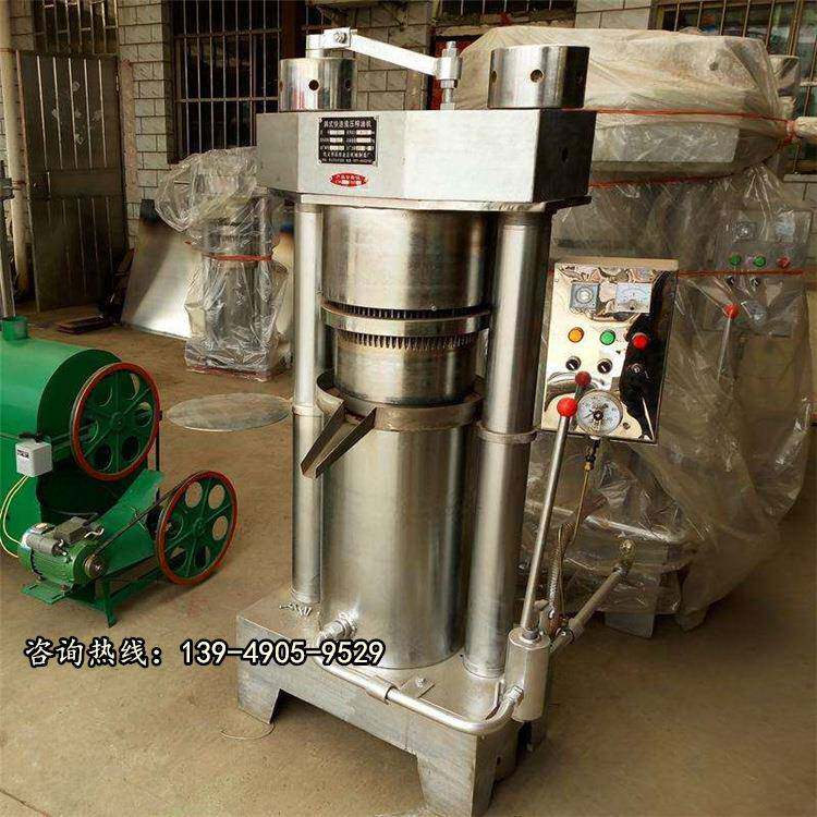 精密碳钢芝麻花生榨油机 商用大型机电一体化液压榨油机 香油机