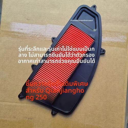 适用QJMOTOR钱江鸿250踏板摩托车QJ250T-9空气滤芯滤清器空滤原装