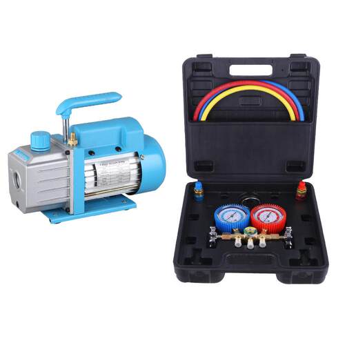 单级1.5升小型防返流真空泵配表组4.5CFM/110V/60HZ