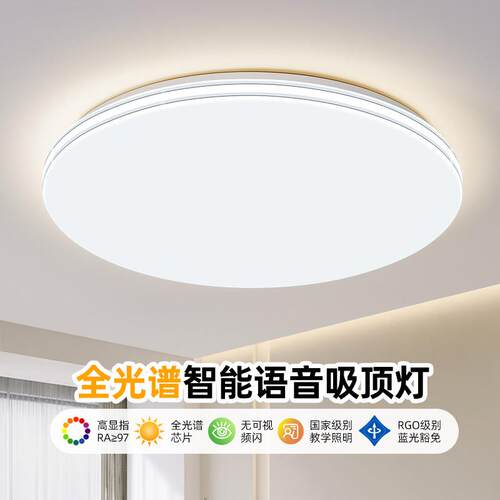 卧室灯主卧2025新款led吸顶灯简约现代大气客厅大灯中山灯具书房