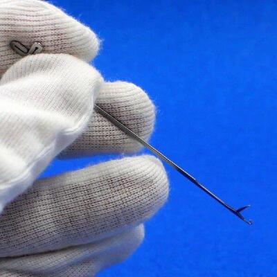 10 Pcs The Needle Crochet with Tongue Clothing Rack Purse