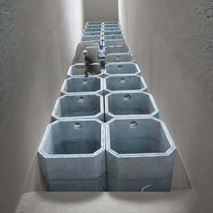 混凝土蓄水池 平流式 中珺建材方形消防沉淀池 成品模块水泥化粪池