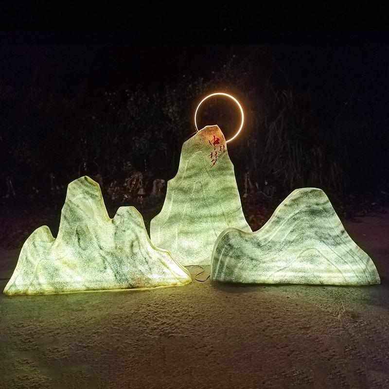 雪浪云石假山仿真摆件道具装饰造景室外石中式创意别墅庭院大雕塑,家居饰品,户外/庭院摆件,淘宝优惠券,粉丝福利购,淘宝优惠卷