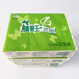 经销商江浙沪皖1003蘋果王苹果王卫生纸厕纸草纸400g16包