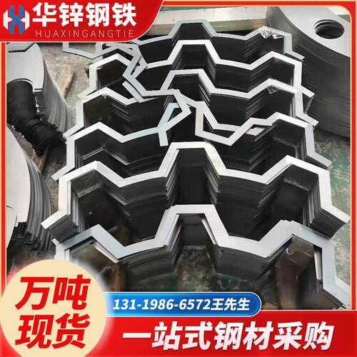 广东厂家钢板加工可按需切割焊接折弯Q235B镀锌铁板加工预埋件