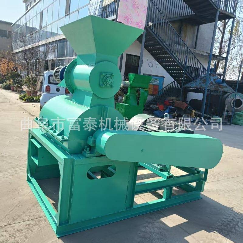 发酵牛粪湿稻壳粉碎机鲜树叶牧草烟叶粉碎机高油花椒籽精细粉碎机