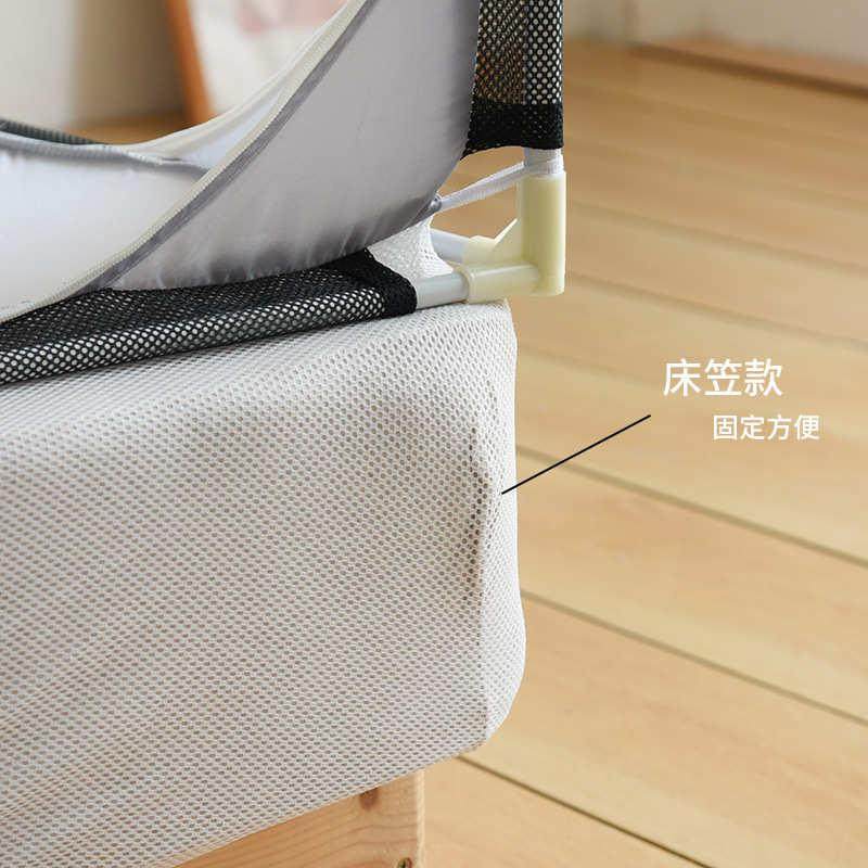 防三开拆洗蚊帐顶坐地家用加密摔蚊帐式方便加厚 笠门式床 方xyt