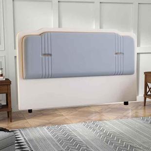 9C床软包头靠背现394代简约床头板225年新款 背落0地单独实木靠板