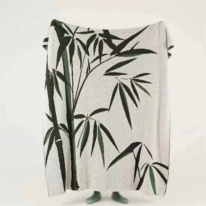 24新款空调办公室午睡披肩午休毯子夏季薄款沙发毯抱枕毯子二合一