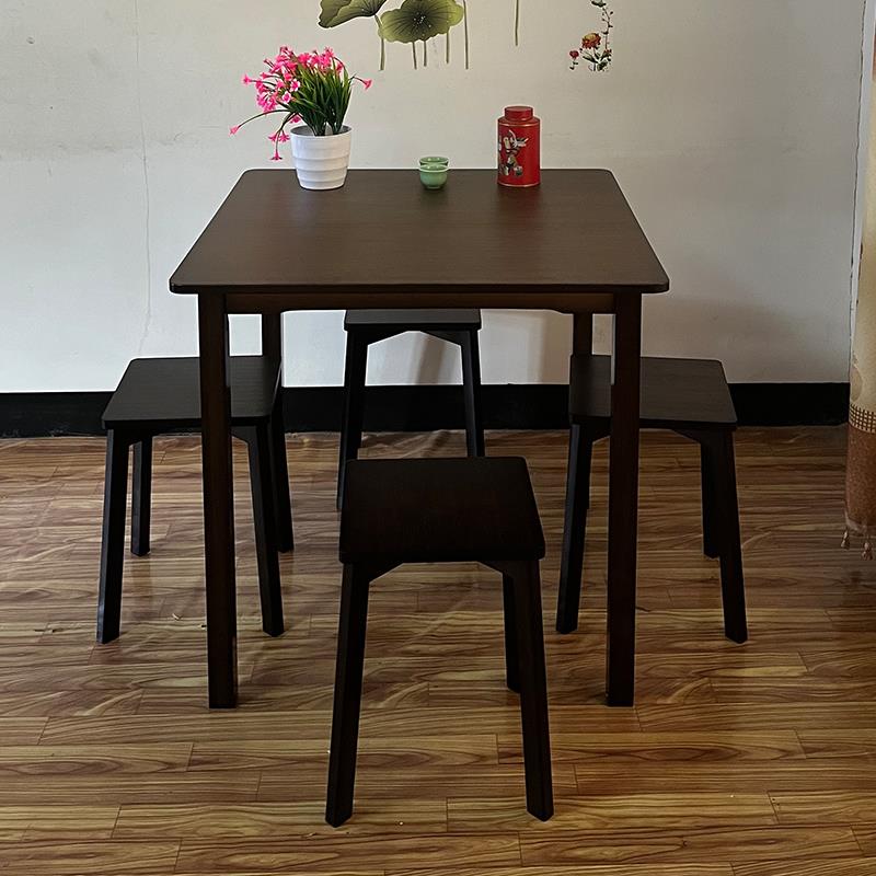 方桌正方形实写字学桌MFO子木家用茶桌简约小习户型客厅餐桌四吃