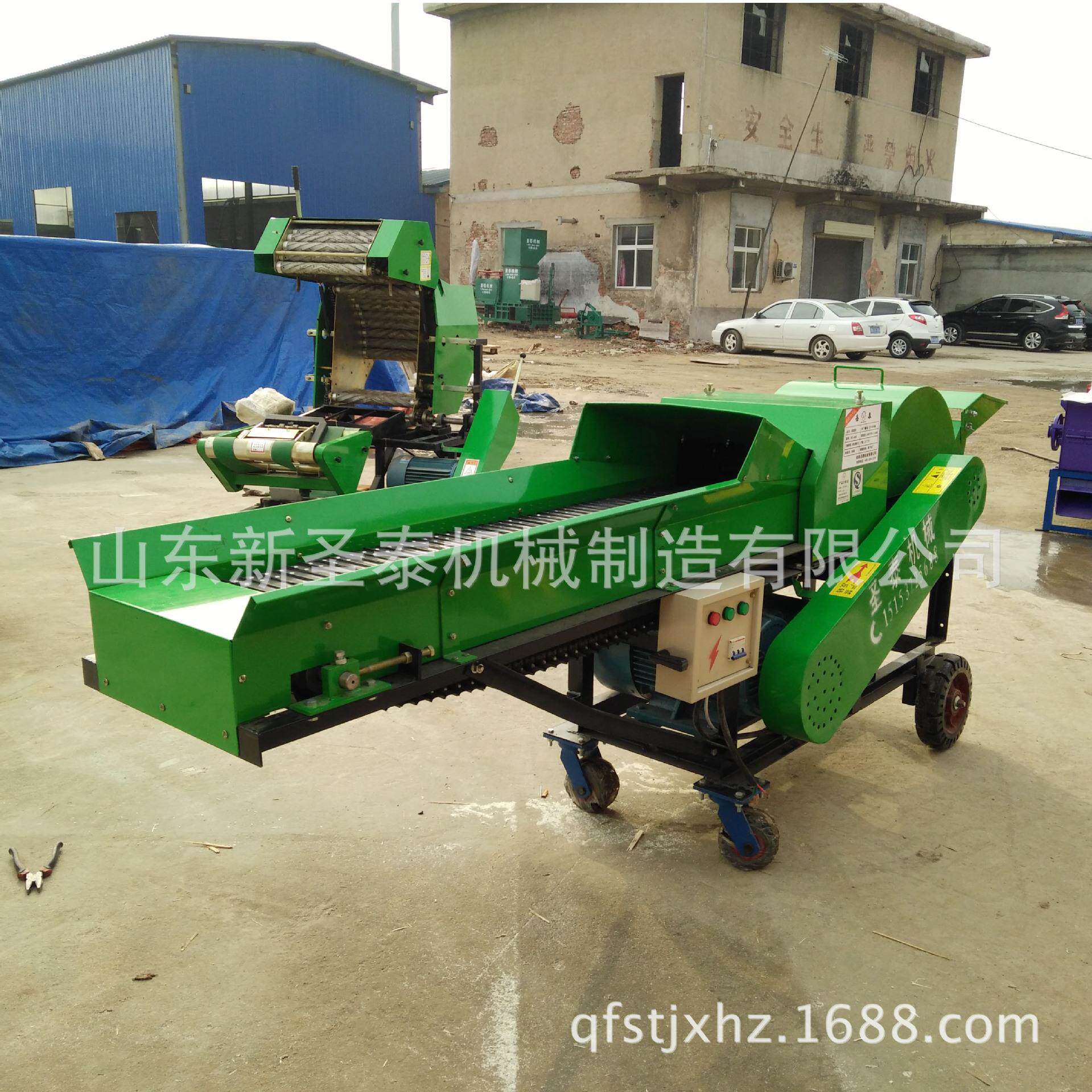 仙桃市自动进料青储揉丝机 玉米秸秆粉碎揉搓机