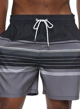 Quick Dry Swimming Shorts For Men Swimsuit Swim Trunk Summer