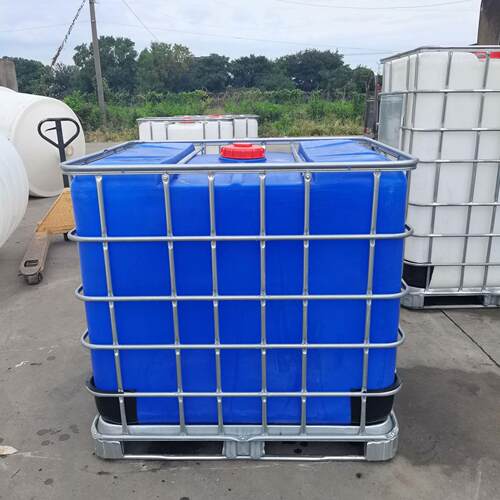 全新塑料吨桶 加厚塑料大方桶蓄水桶IBC集装桶带铁框化工吨桶油桶