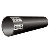 孔网钢带聚乙烯复合管 孔网钢带管消防排水用 孔网钢骨架给水管