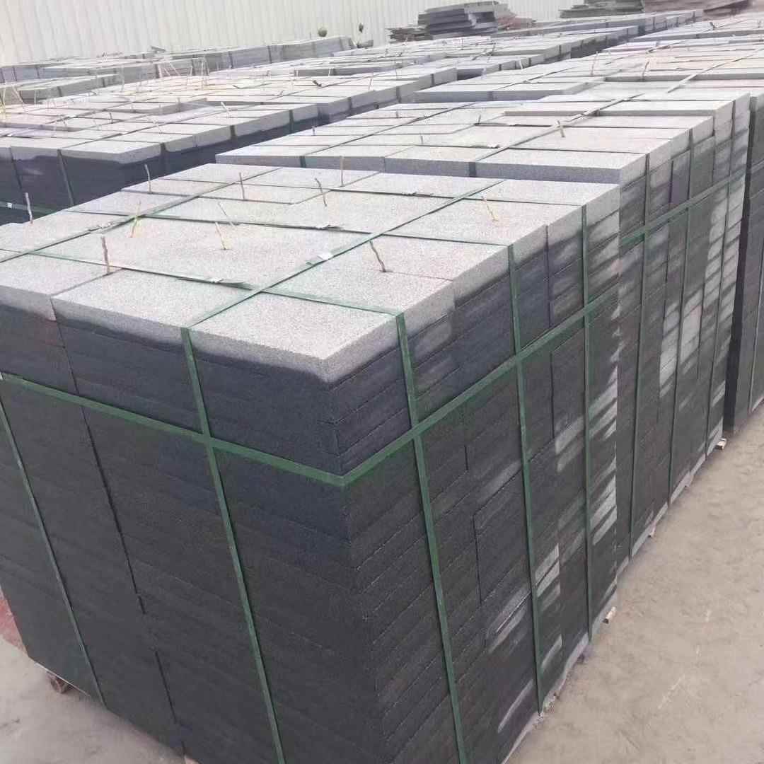 芝麻灰鲁灰石材章丘黑654芝麻黑花岗岩深灰花岗岩