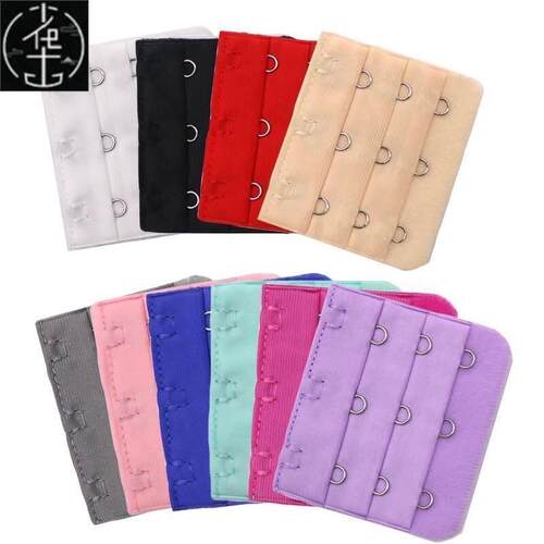 5Pcs Lingerie Bra Extender Extension Adjustable Belt Buckle