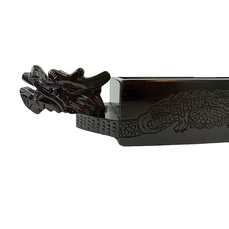 升表表盒 表筒盒 手工实木雕刻龙纹表盒表文托盘双龙托盘