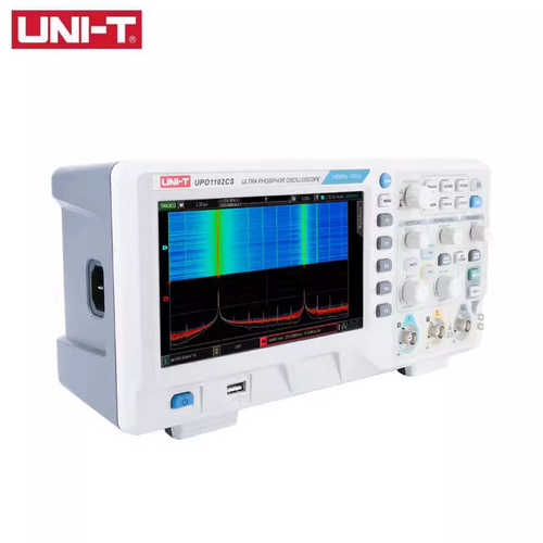 优利德100M数字示波器UPO1102CS/UPO1202CS双通道200M荧光示波器