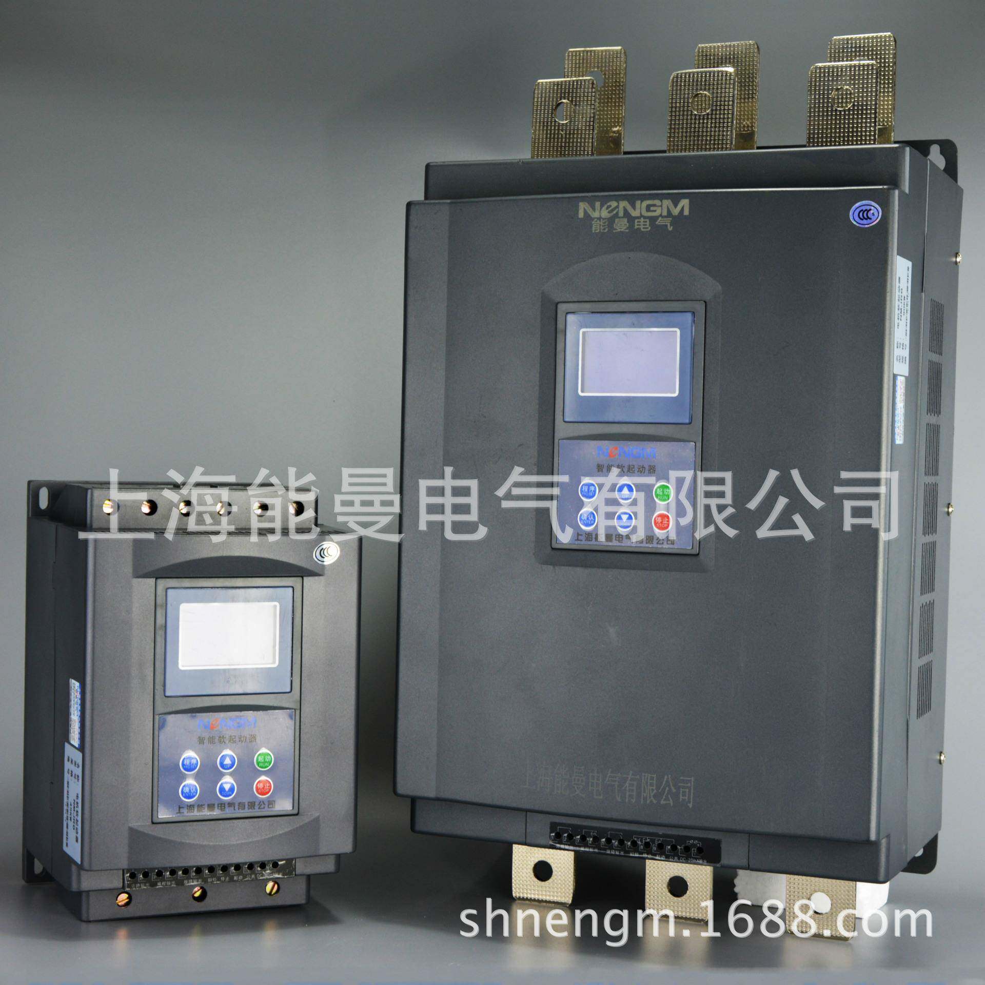 能曼电气NMJR6-400KW,660V电机软启动器不带旁路中文显示大液晶屏