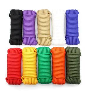 2/3/4/6mmx10m Anti-Slip Nylon Clothesline Outdoor Windproof