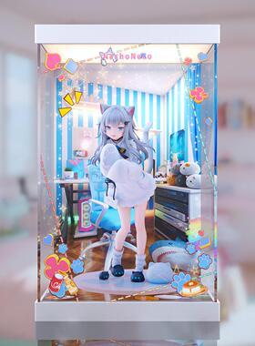 【移不动】Nachoneko 甘城猫猫 亚克力手办主题背景展示盒