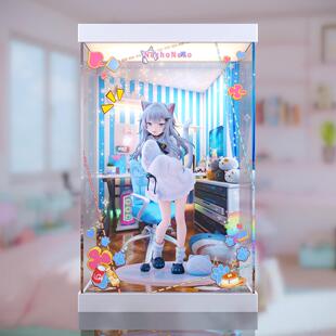 【移不动】Nachoneko 甘城猫猫 亚克力手办主题背景展示盒