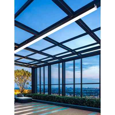 阳光房专用长条灯智能遥控阳台灯防雨防虫耐高温玻璃吸顶灯雨棚灯